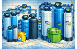 Чем отличаются колонные системы водоочистки разных типоразмеров